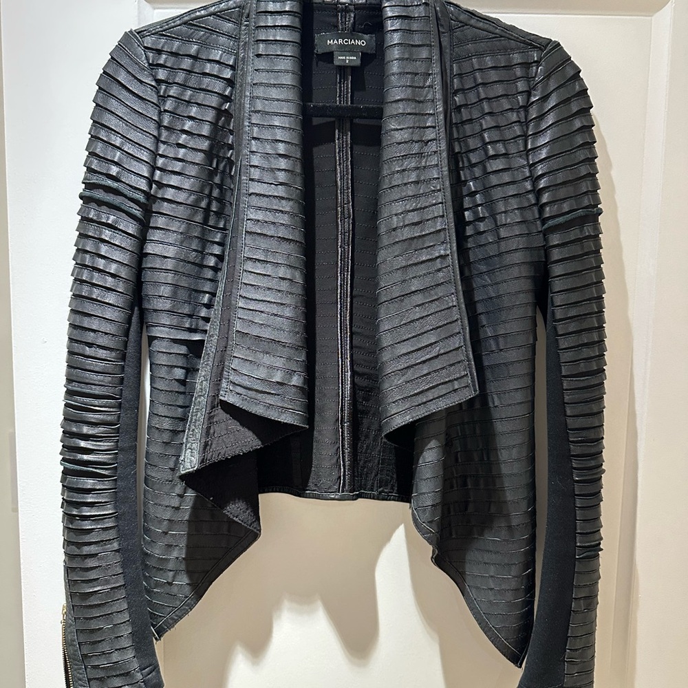 Women's Black leather Jacket